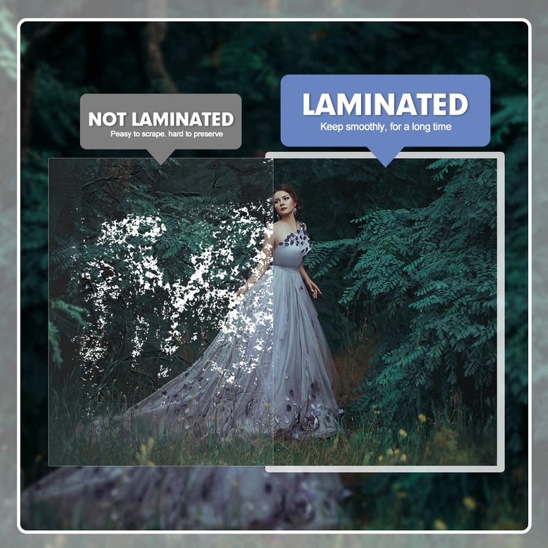 PANDRI Laminating Sheets, Pandri 400 Pack Thermal Laminator Pouches Holds 8.5 X 11 Inch, 3 Mil Clear Laminator Paper 9 X 11.5 Inch, Letter Size - Image 3